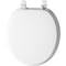 Mayfair Mayfair by Bemis Round White Vinyl Toilet Seat 11-000 - alternate 3